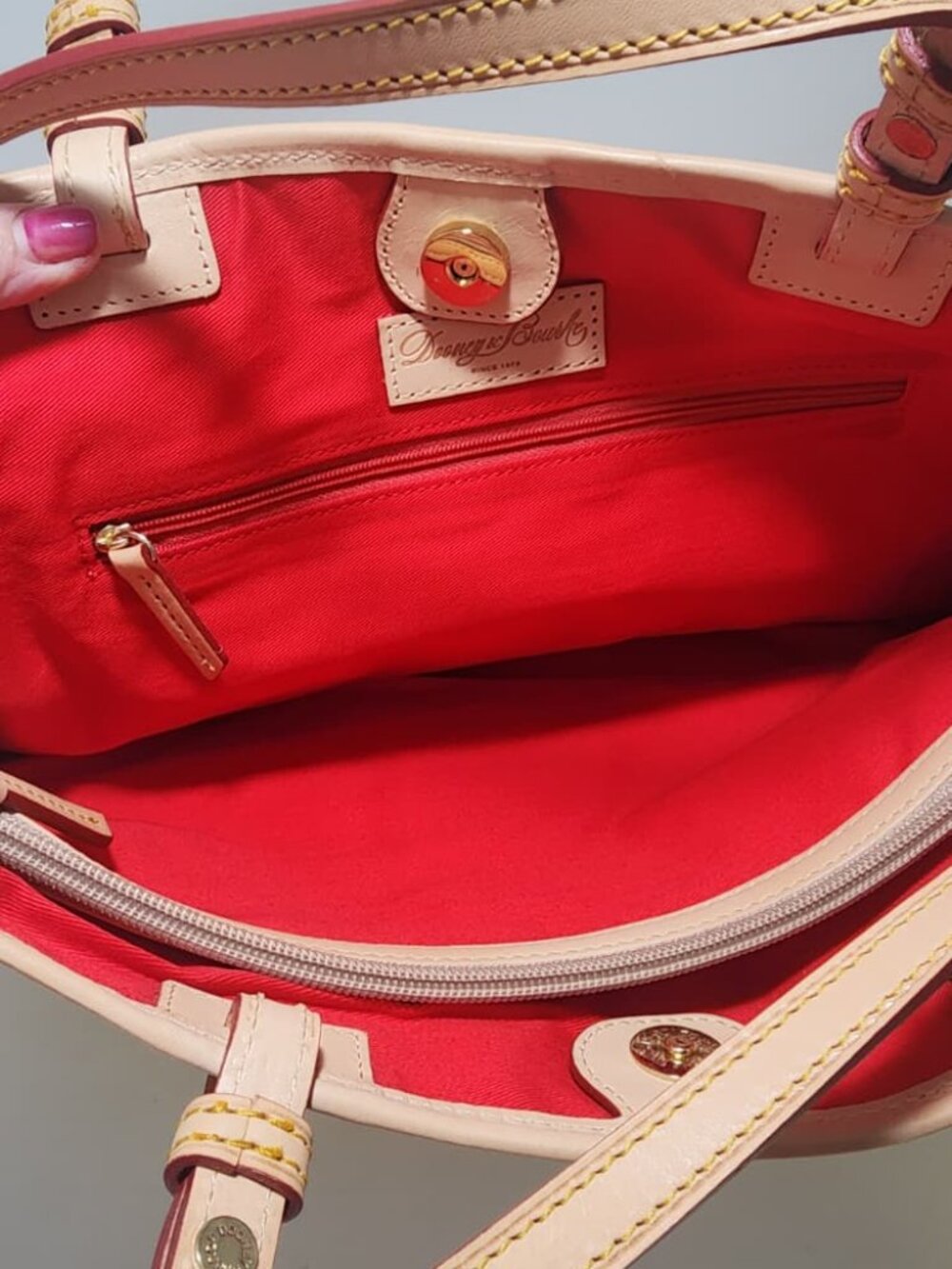 NEW Dooney & Burke Sunflower Tote - Picture 5 of 5